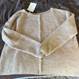 Sezane Light beige  Cardigan